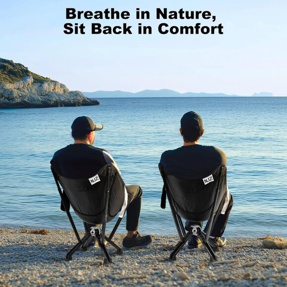 NJZ Compact Portable Camping Chair - Picture 4 of 7